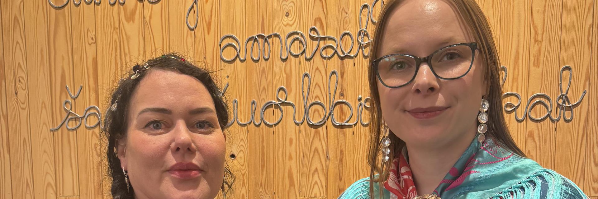 Silje Karine Muotka ja/og Sandra Márjá West