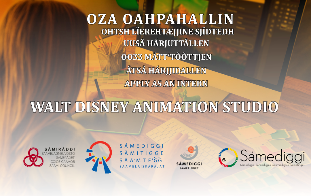 Apply as an internship at Walt Disney Animation Studios 2023 Sametinget